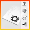 12 sacchetti per aspirapolvere Karcher WD3 KFI 357 V17 V15 Anteprima dell’immagine prodotto 4