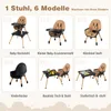 GOPLUS 6 in 1 Hochstuhl Baby, Kinderstuhl mit abnehmbarem Produktbild-Vorschau 7