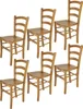 t m c s Tommychairs - Set di 6 sedie VENICE per cucina e Anteprima dell’immagine prodotto 1