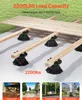 VEVOR podstavec výškovo nastaviteľný od 90 do 118 mm, 8 ks Náhľad obrázku produktu 2