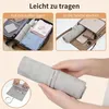 Reise Make-up Organizer Roll-Up, 14 Slots Pinsel Tasche Produktbild-Vorschau 4