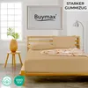 Buymax XL Spannbettlaken 140x200 bis 160x220 cm Sand – Produktbild-Vorschau 2