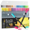 RAGI Filzstifte Aquarell Brush Pen Set – 48 Pinselstifte Produktbild-Vorschau 1