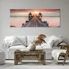 Bild auf Leinwand - Leinwandbild - Einteilig - Brücke Holz Produktbild-Vorschau 6