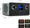 MEDION P85444 2.1 Internetradio mit Subwoofer (DAB+, UKW Produktbild-Vorschau 2