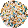 299 Cats (and a Dog) 300 Piece Cluster Puzzle Produktbild-Vorschau 3