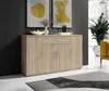 Kommode / Sideboard LILLY 13 in Eiche Sonoma 117 cm breit Produktbild-Vorschau 2