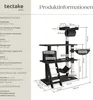 Kratzbaum Marcel 141 cm inklusive Treppe, Spielkordel und Produktbild-Vorschau 5