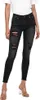 Only Blush Skinny Raw Ankle Dest Tai099 Jeans Schwarz S / Produktbild-Vorschau 1