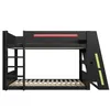 Merax Gaming Etagenbett 140x200 cm, Hochbett mit Produktbild-Vorschau 6