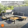 ML-Design Záhradný nábytok, 3-dielna sada Terasový nábytok Náhľad obrázku produktu 4