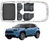 3D Fußmatten & Obere Kofferraumwanne Auto Set Kompatibel Produktbild-Vorschau 1