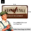 Blechschild HÜHNERSTALL Schild, Hühner Schild, Hühner Deko Produktbild-Vorschau 3
