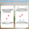 Baignoire bébé pliable avec thermomètre et siège de bain 82 Voir les images du produit 3