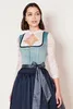 Dirndl Dena 60cm Länge blau 44 Produktbild-Vorschau 7