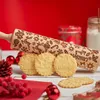 Weihnachts Geprägtes Nudelholz 3D Holz Kinder Teigroller Produktbild-Vorschau 4