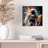 DEQORI Glasbild Echtglas 30x30 cm 'Galaktische Visionen' Produktbild-Vorschau 4
