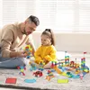 Magnetické kostky se závodní dráhou 63 el. - Vzdělávací Náhled obrázku produktu 5