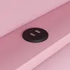 A close-up shot of a black USB charging port integrated into a pink surface. Náhľad obrázku produktu