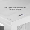 Mars Gaming MC3TCORELCDW, Midi Tower, PC, Weiß, ATX, micro Produktbild-Vorschau 6