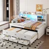 Merax daybed 90x200cm con letto estraibile, divano letto Anteprima dell’immagine prodotto 1