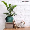 KOTARBAU® Kunstvoller Blumentopf Keramik groß Vintage Produktbild-Vorschau 8