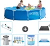 Intex Rundrahmen-Schwimmbecken – 305 x 76 cm – Blau – Produktbild-Vorschau 1