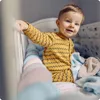 Ricokids lit d'enfant pare-chocs 3m - bleu et rose Voir les images du produit 2