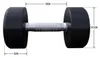 Gorilla Sports 100278-00008-0109, Kurzhantel mit festem Produktbild-Vorschau 5