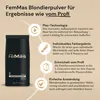 FemMas Blondierpulver 500g Weiß Plex Technologie & Arganöl Produktbild-Vorschau 2