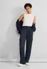 Straight Leg Satin Casual Fit 11238 deep blue Größe 38/32 Produktbild-Vorschau 4