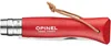 Opinel Messer No. 8 Inox con funda roja Vista previa de la imagen del producto 8