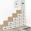 Scatole per scarpe in cartoncino kraft con coperchio e Anteprima dell’immagine prodotto 9