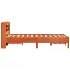 Massivholzbett ohne Matratze Wachsbraun 120x200 cm Produktbild-Vorschau 5