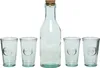 Bicchieri con caraffa Set di 5 bicchieri trasparenti Anteprima dell’immagine prodotto 1