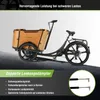 SachsenRAD T2 Neo Vintage E-Lastenrad – Stylisches Produktbild-Vorschau 6