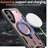 Dual Layer Hülle für Samsung Galaxy S25+ Metall Ring Produktbild-Vorschau 4
