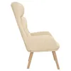 Sessel Creme Stoff 70 x 77 x 94 cm (B x T x H) Sitzbreite Produktbild-Vorschau 4