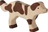 Holztiger Holz Bauernhofhund Spielfigur nachhaltig Produktbild-Vorschau 1