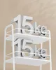 VASAGLE boční vozík, vozík s košem, kolečka s brzdou Náhled obrázku produktu 6