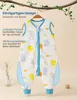 Baby Schlafsäcke Sommer ärmelloser Reißverschluss mit Füßen Produktbild-Vorschau 2