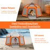 WISFOR Laufstall mit Pop-Up Funktion, UV Schutz, 6-eckiger Produktbild-Vorschau 7