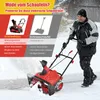 COSTWAY Elektrische sneeuwschuiver met LED-verlichting en Productafbeelding-voorbeeld 9