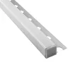 T77 LED Alu Fliesenprofil 12mm silber 1m milky Produktbild-Vorschau 2