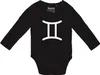 Huuraa Baby Body Zwillinge Sternzeichen Zeichen 80 Black  Produktbild-Vorschau 1