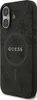 A black phone case with the GUESS logo embossed on the back. Náhled obrázku produktu