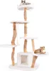 168 cm hoge kattenboom met plateaus, een holletje en Productafbeelding-voorbeeld 1