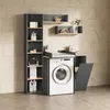 Armoire pour machine à laver Livinity Paolina Voir les images du produit 4