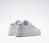 A pair of white Reebok sneakers shown from the back on a white background. Produktbild-Vorschau
