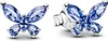 Pandora Ohrstecker Damen Schmetterling Blau Sterling-Silber Produktbild-Vorschau 1